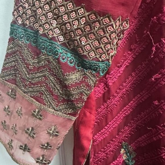 Shalwar Kameez Pakistani Indian Punjabi Suit - Picture 4 of 8